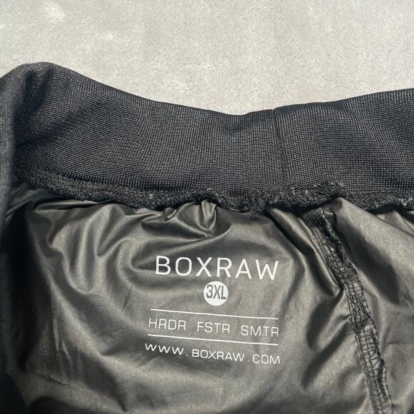 Boxraw Pants Mens 3XL Black Hagler Sauna Boxing Activewear Training Performance - Picture 3 of 12